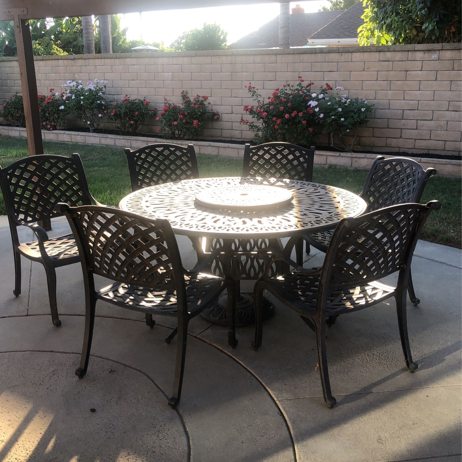 Wrought Iron Patio Set for Sale in Orange, CA OfferUp