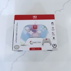 NINTENDO SWITCH 2 POWER A WIRED CONTROLLER WITH LUMECTRA