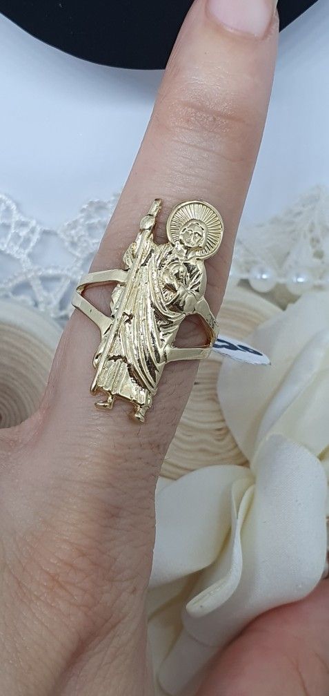 Anillo De San Judas ORO 14K Jewelry & Accessories
