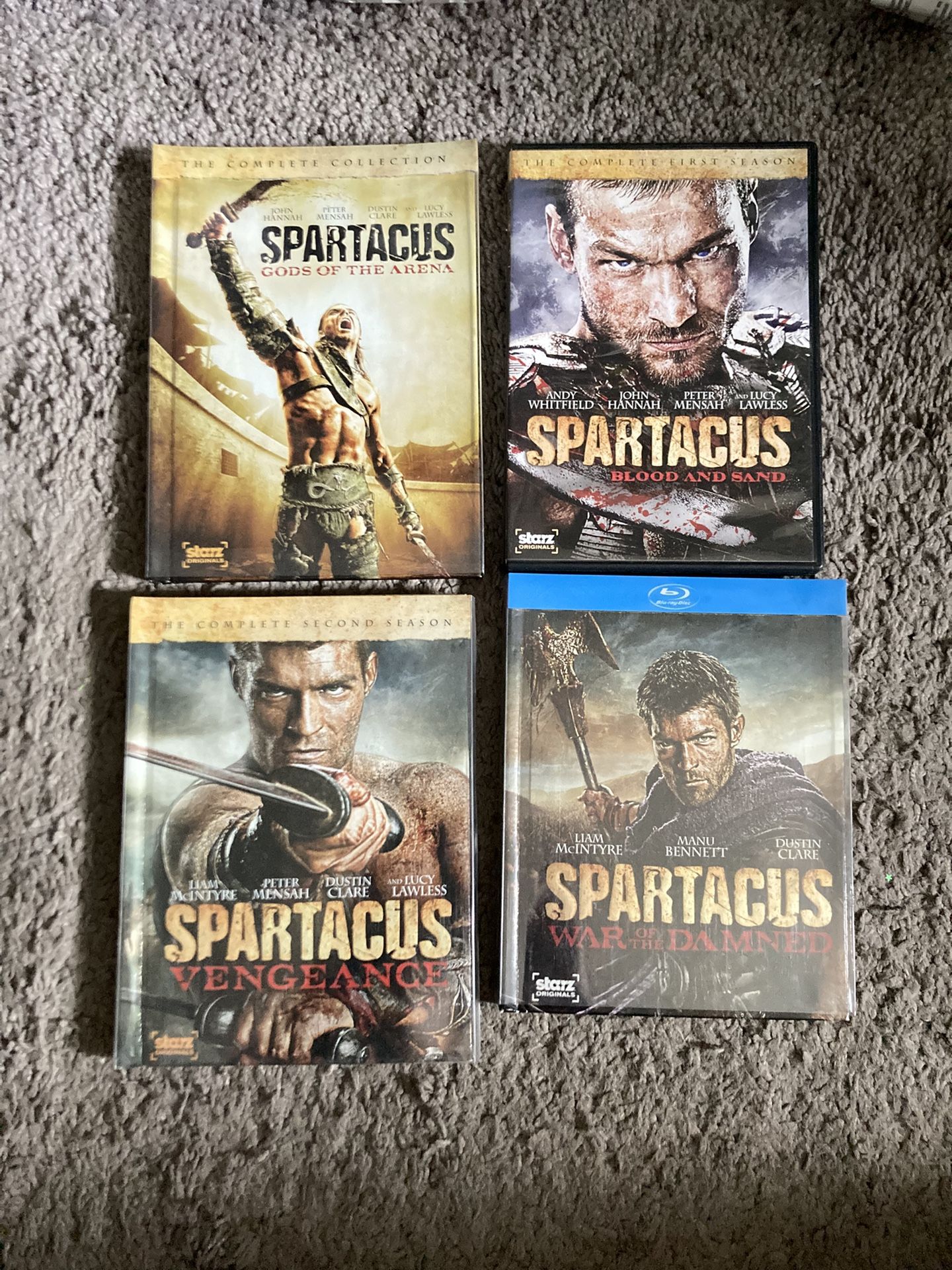 Spartacus Complete TV Series