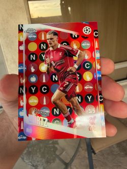 Topps Chrome Florian Wirtz NYC Fan Fest Big Apple /5