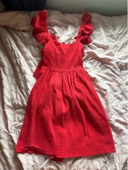 Red dress