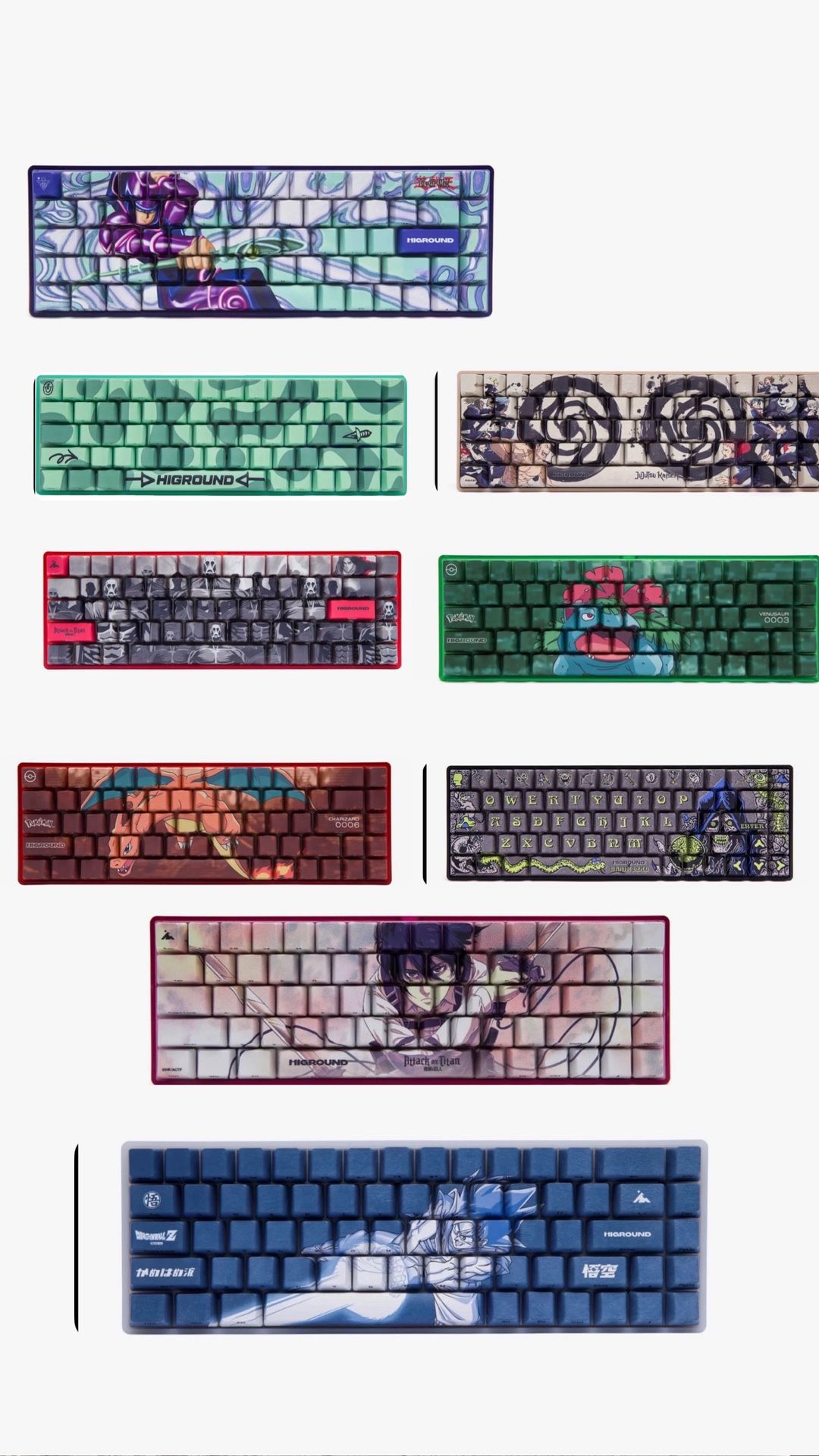 Higround Keyboards (Read Description for Prices)