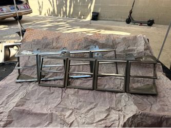 1978–1980 Chevrolet Monte Carlo OEM Tail Light Chrome Bezels (Trim) – Original GM
