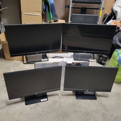 (4) HP 22cwa 21.5"inch IPS LED Backlit Monitor with HDMI port - take all 4 for $100
