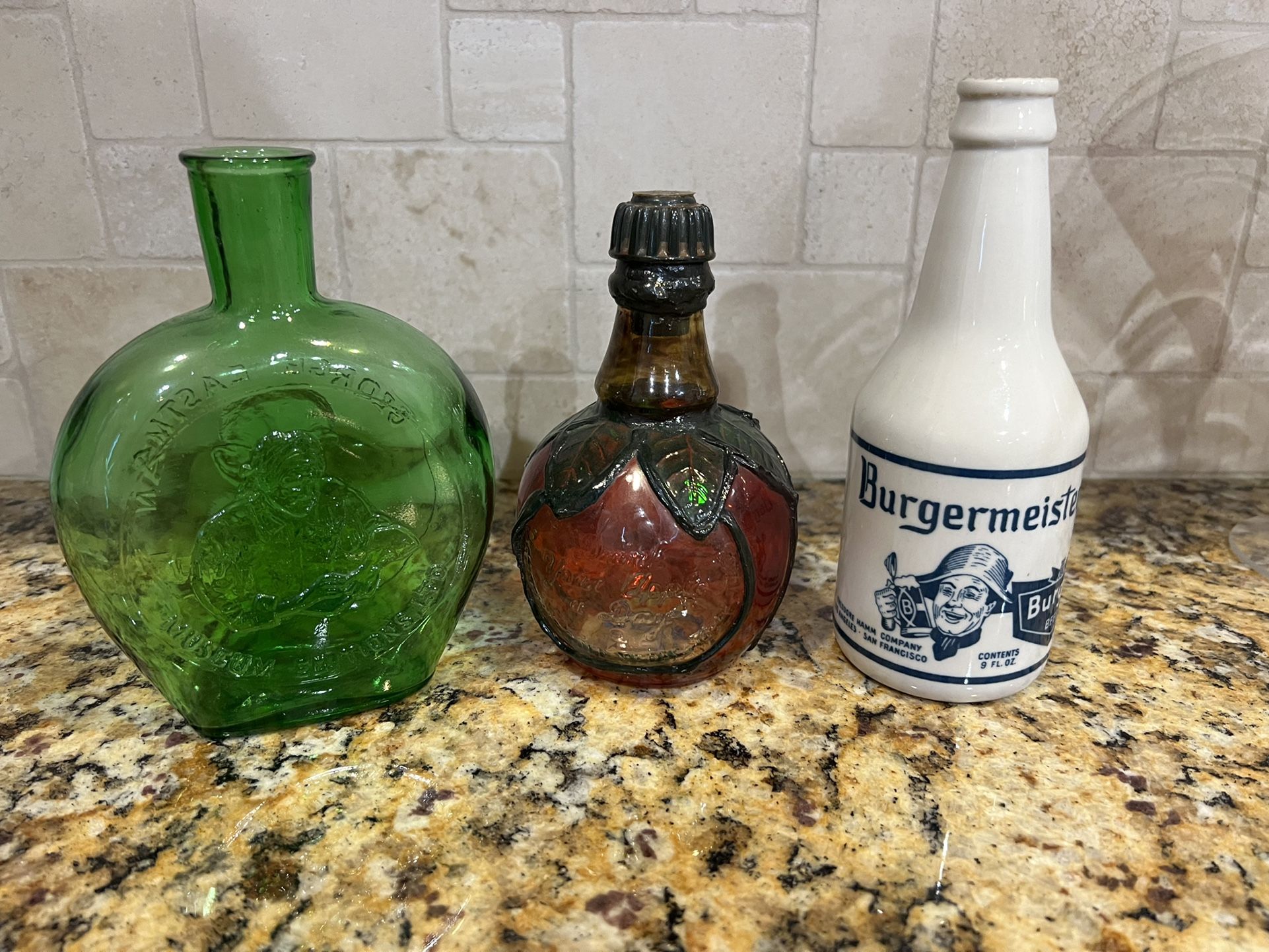 3 Vintage Bottles