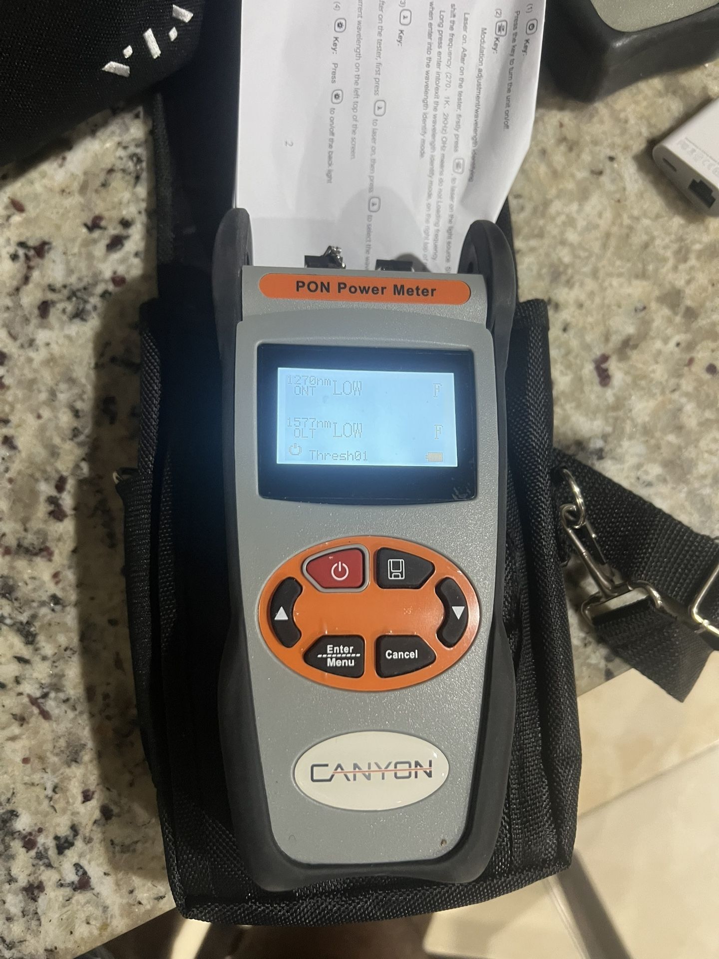 Fiber Pon Meter With Wavelength 1577