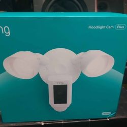 Ring
Floodlight Cam Wired Plus - Smart Security Video Camera with 2 Motion-Activated LED Floodlights, 2-Way Talk, Color Night Vision, White