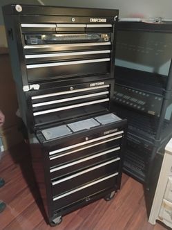 Craftsman rolling tool box about 5'5"ft tall