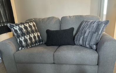 Gray Ashley Love Seat & Sofa