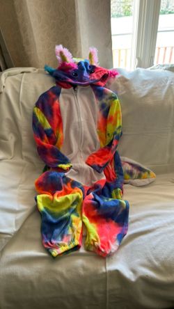 One piece sleeper unicorn outfit