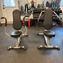 Steelflex Commercial Hydraulic Chest Press and Shoulder Press / Rehab Machines