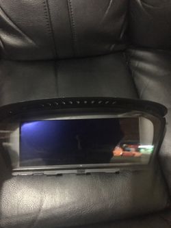 BMW navigation screen