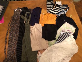 JUNIORS SIZE SMALL DRESS LONG VESTS TOPS SWEATERS LEG WARMERS