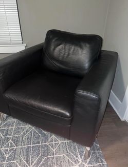 Natuzzi Leather Chair