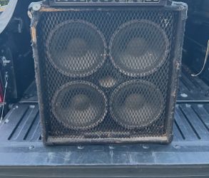 Crate bass cab cabinet 410 4x10