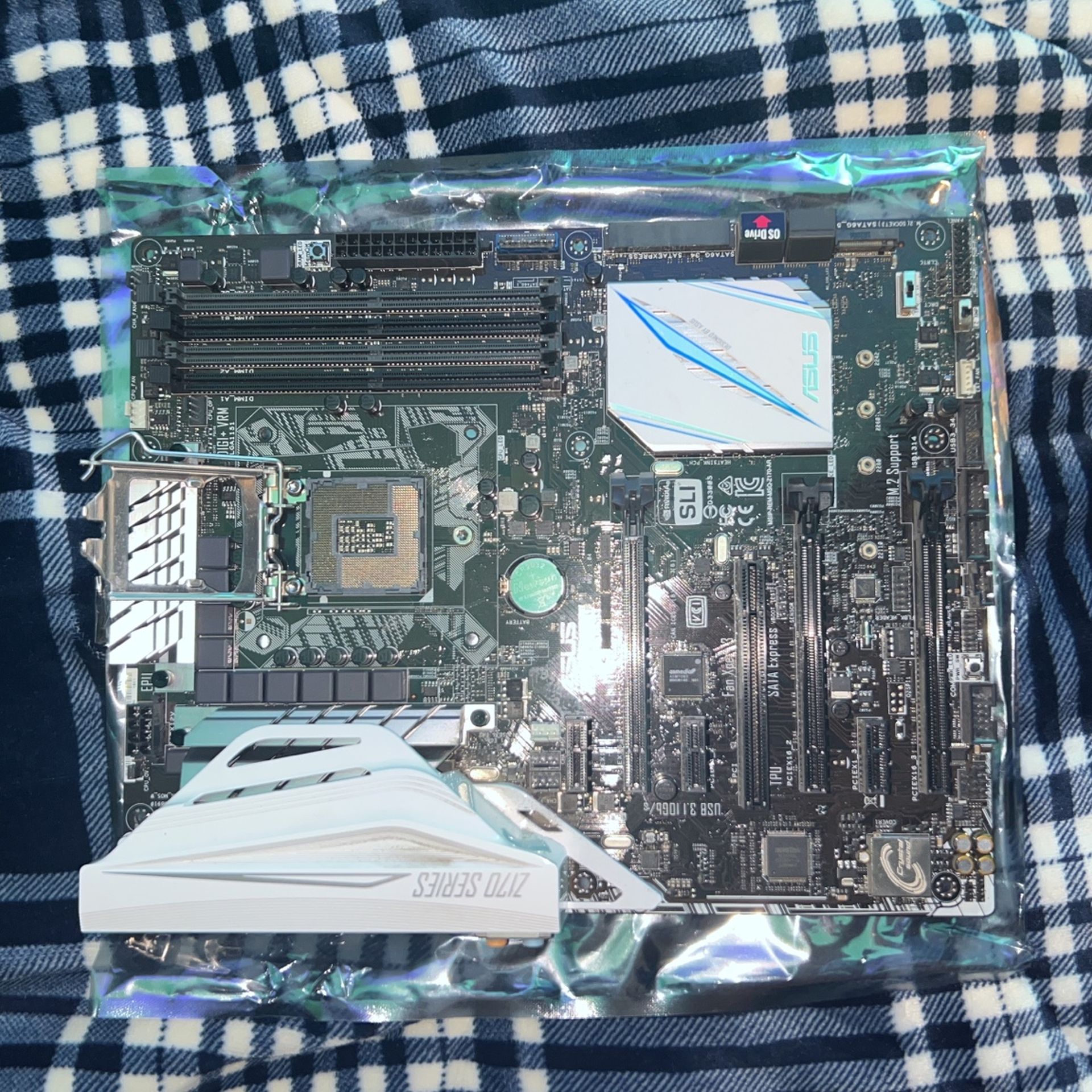 Asus Z170 AR MOTHERBOARD And Intel I56600k