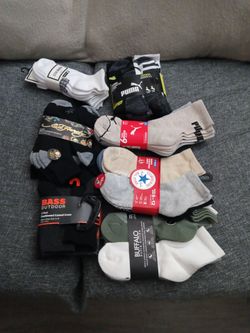 Puma Socks, converse, bass outdoor, ed hardy, Steve Madden and buffalo