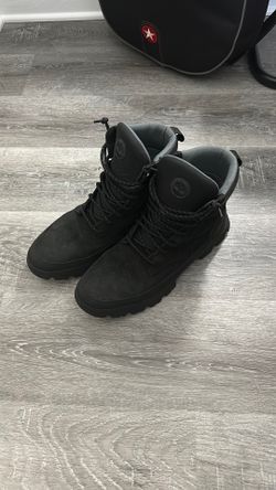 Black Tactical Timberlands