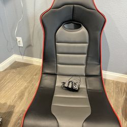 X Rocker Surge Sound Video Gaming Floor Chair with Wireless Bluetooth