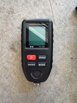 Car paint meter