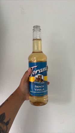 Sugar Free French Vanilla Syrup