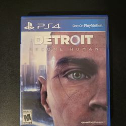 PS4 Game- DETROIT   PlayStation4