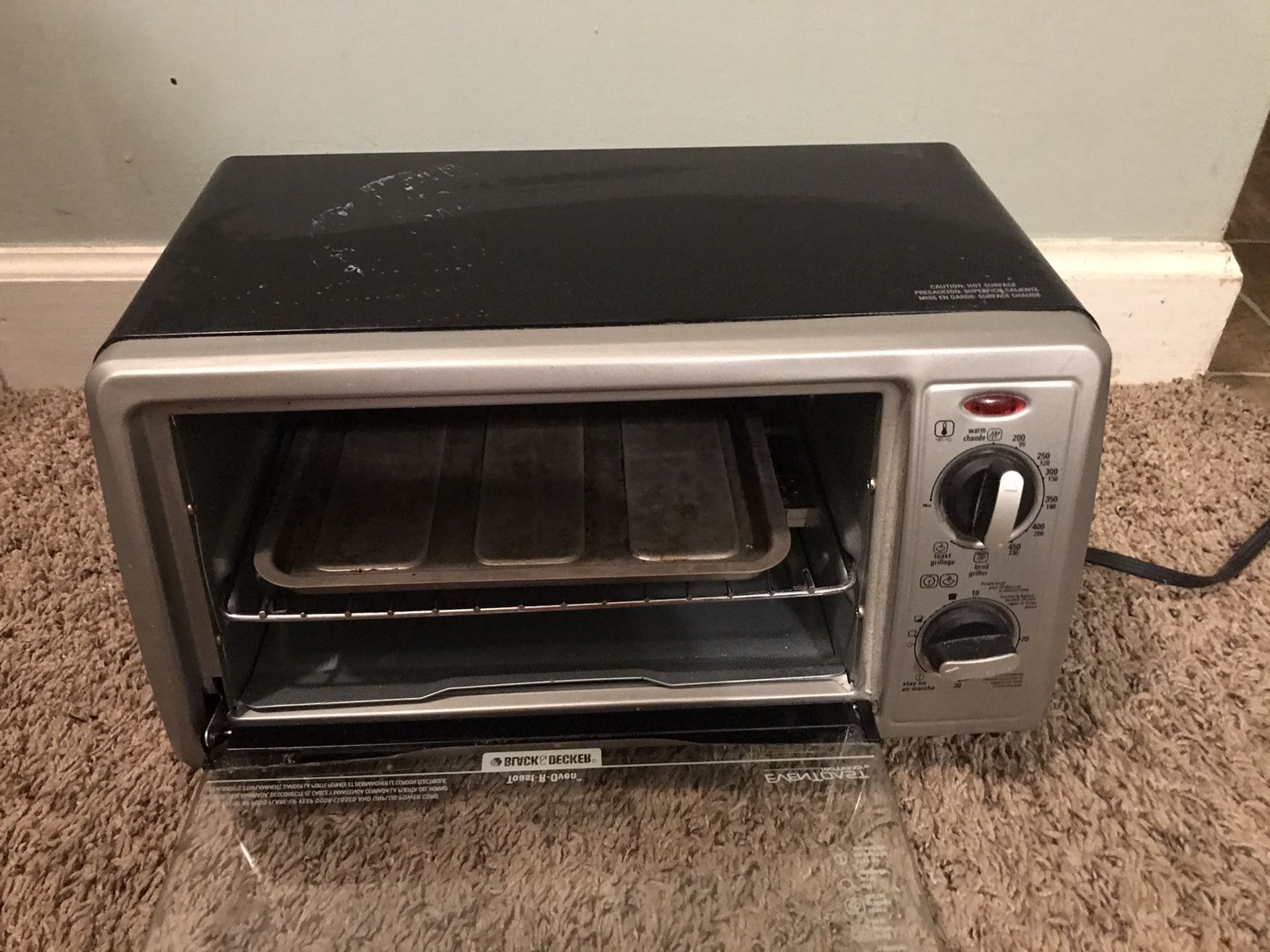 Oven oven toaster black Decker