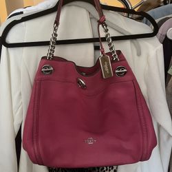 Coach edie hotsell turnlock sale