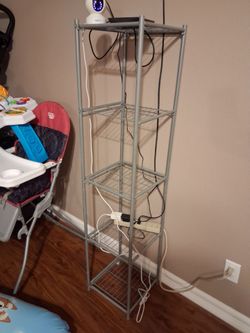 Metal shelf