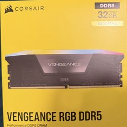 Ram Vengeance RGB DDR5 16GBx2 32GB DRAM