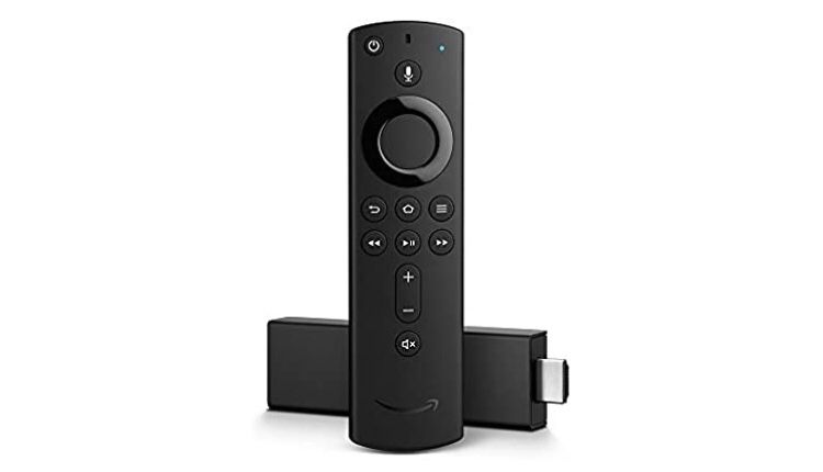 Fire TV Stick 4K streaming device with Alexa built in, Dolby Vision, includes Alexa Voice Remote, latest release