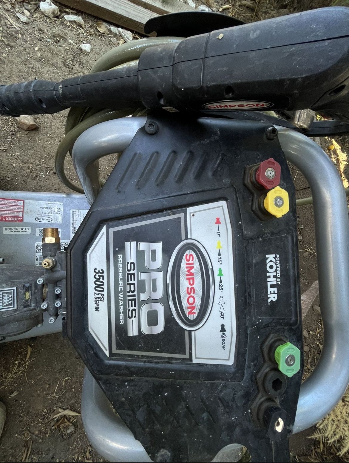 Pressure washer 3500