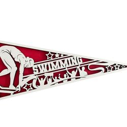 Swimming Sign Room Decor 