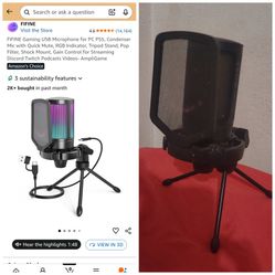 FiFine RBG Gaming Microphone (USBc) 