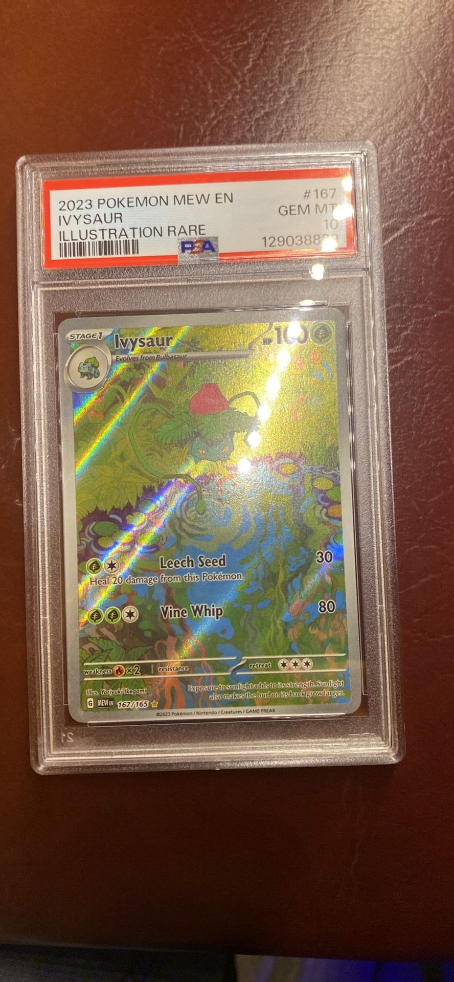 Psa 10 Ivysaur 151 Pokémon 