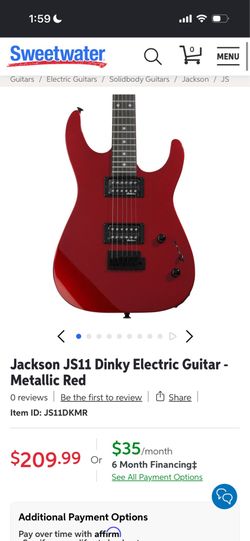 Jackson guitarra eléctrica