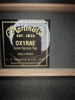 Martin Electric Acoustic Guitar