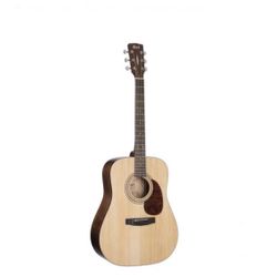 Cort 6 String Acoustic Guitar Pack, Right, Open Pore, Full (EARTHPACKOP-A)