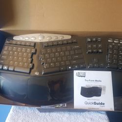 New Adesso Ergonomic Design Keyboard