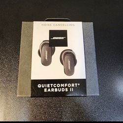 Bose QuietComfort Earbuds II - Triple Black - Wireless | Noise