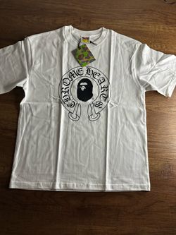 Bape chrome hearts tee