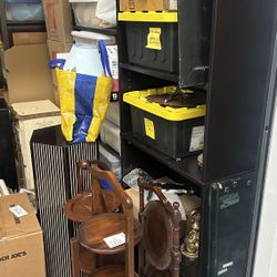 Storage Unit Full Of Stuff, 8 Units Books, Collectables,Paintings Artwork Crystal Porcelain