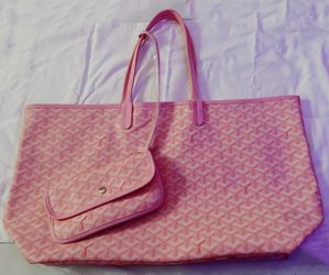 Goyard Special Edition Pink Saint Louis GM Large Tote