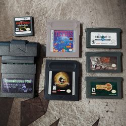 Nintendo Gameboy Advance Color Games