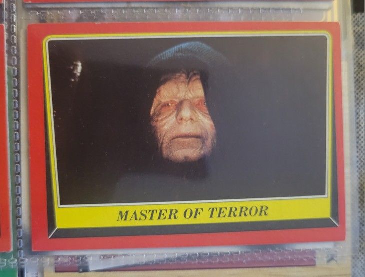 1980 Topps Star Wars Empire Strikes Back #117 Master Of Terror Card