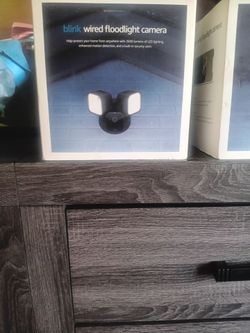 Blink wired floodlight camera
