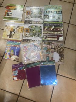 Scrapbook Paper Sets Bundle 
