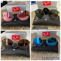 RayBan Round Sunglasses 4 for 200