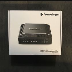 Rockford Fosgate R2-500X1 amplifier 500 Watts 1 Channel Bass Amplifier 